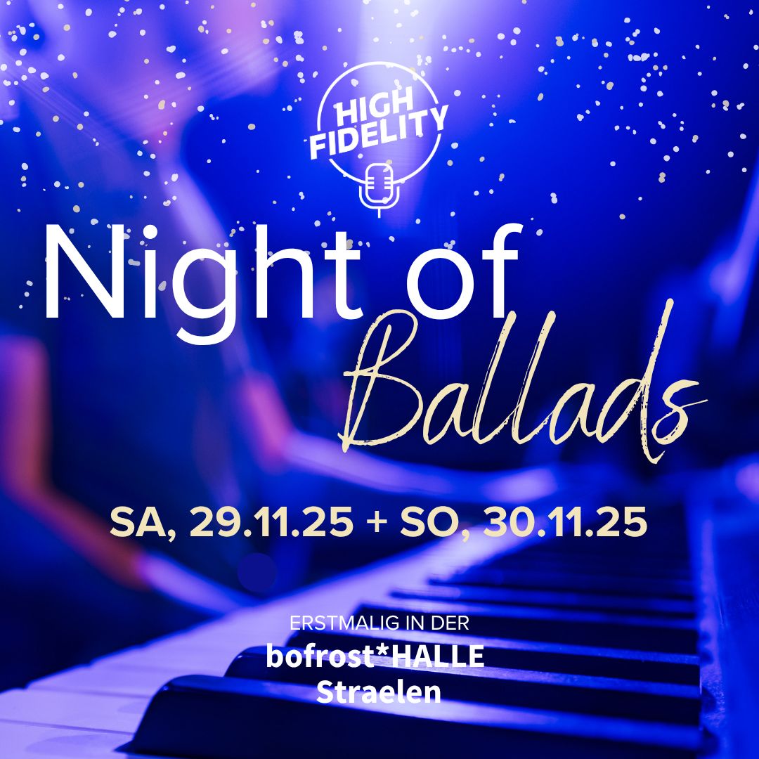 Night of Ballads 2025